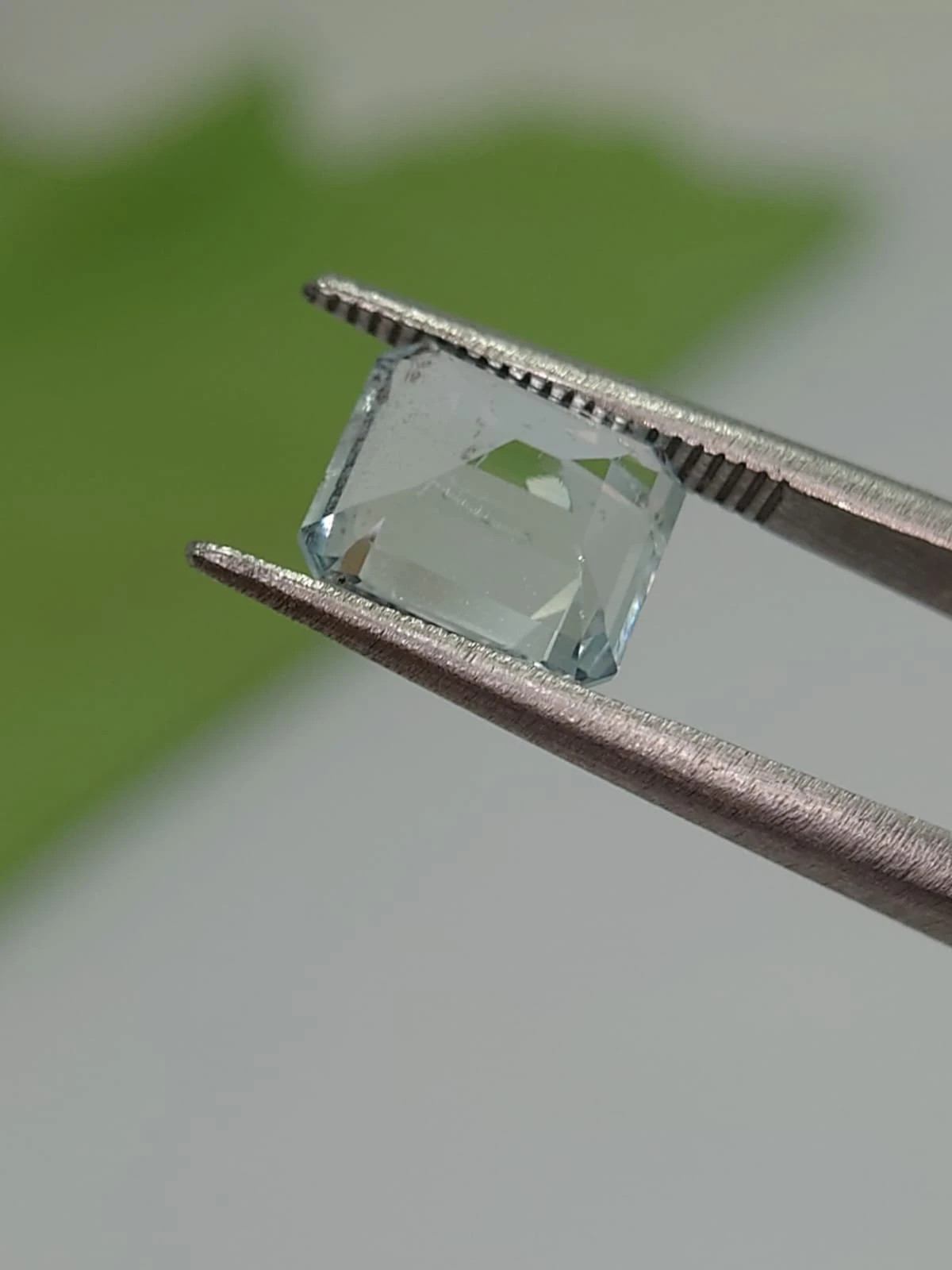 2.4ct Emerald Faceted Natural Aquamarine from Nigeria — view 5